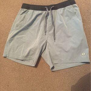 Burlebo men’s shorts light blue with liner size M